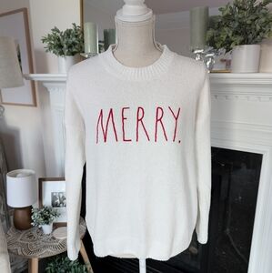 Rae Dunn Merry Sweater size Large